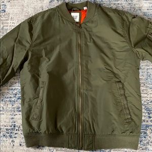 GAP Green bomber jacket